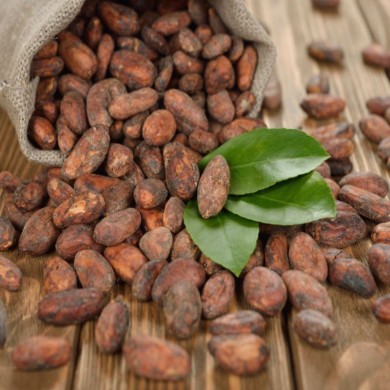 Pražené kakaové bôby Trinitario Madagaskar