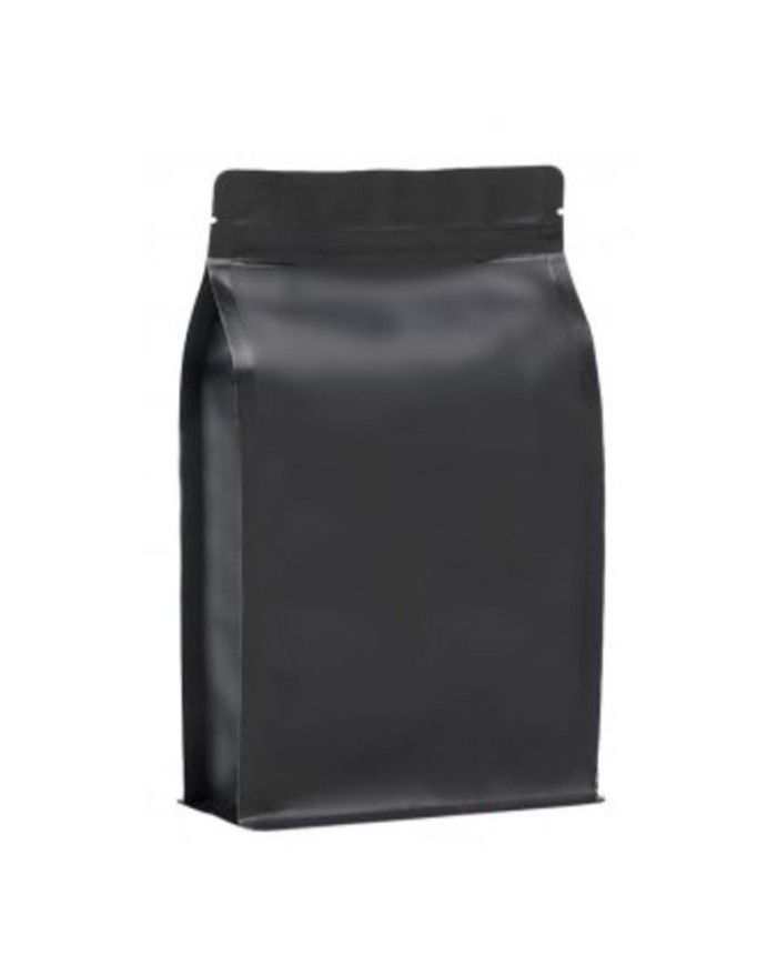 BP matt black KRAFT bag with ZIP