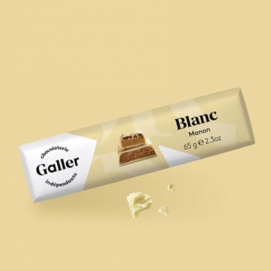 J.Galler - White chocolate Manon Blanc