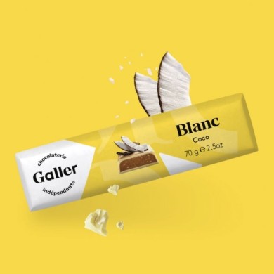 J.Galler - Biela čokoláda Noix de coco