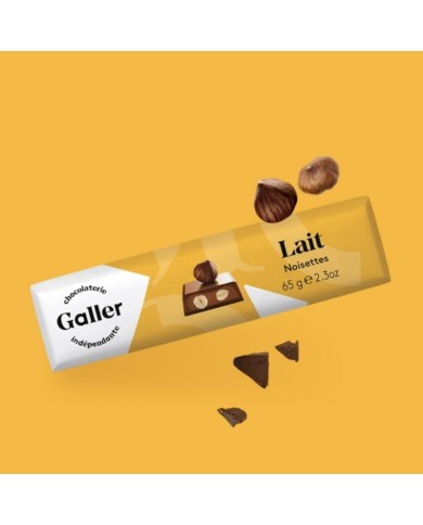 J.Galler - Milk chocolate Noisettes Lait
