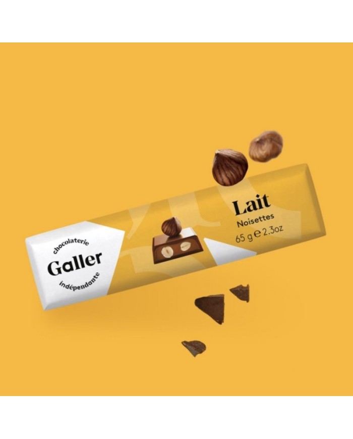 J.Galler - Milk chocolate Noisettes Lait