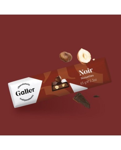 J.Galler - Tmavá čokoláda Noisettes Noir