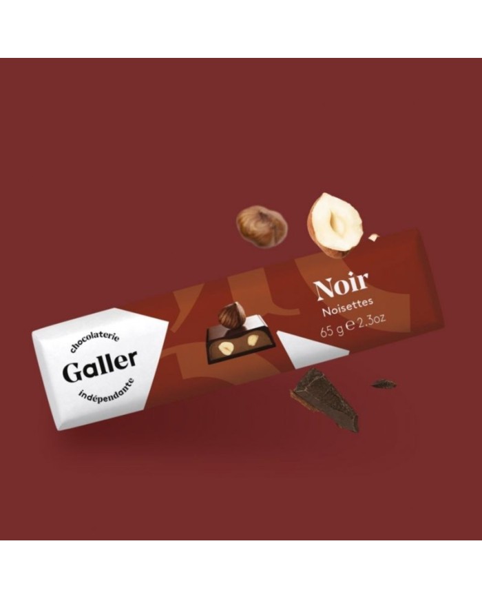 J.Galler - Dark chocolate Noisettes Noir