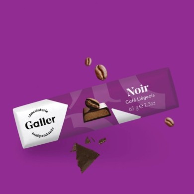 J.Galler - Dark chocolate Café Liégeois Noir