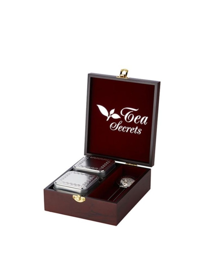 Luxusná drevená kazeta Tea Secrets 2