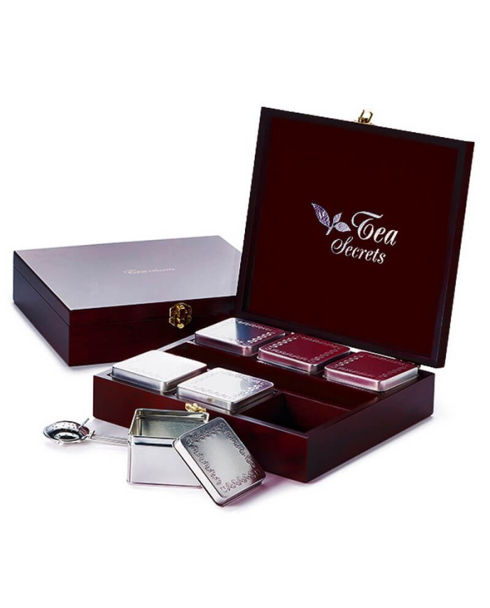 Luxury wooden boxes Tea secrets 6 Luxury wooden boxes Tea secrets 6
