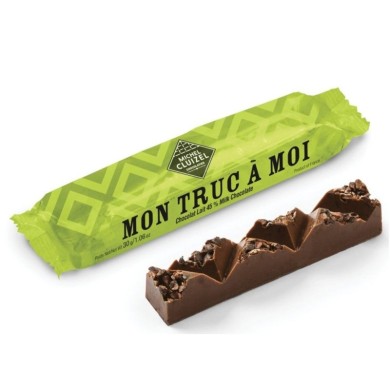 M.Cluizel-čokoládová tyčinka Len moje "Mon truc a moi" s nugátom