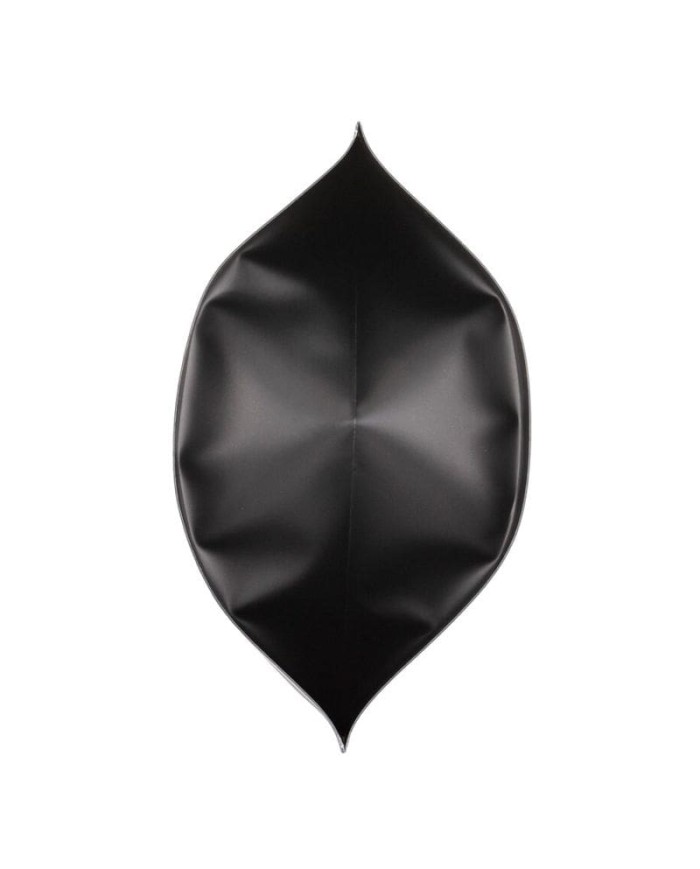 Doypack ZIP bag matte black colour with Al