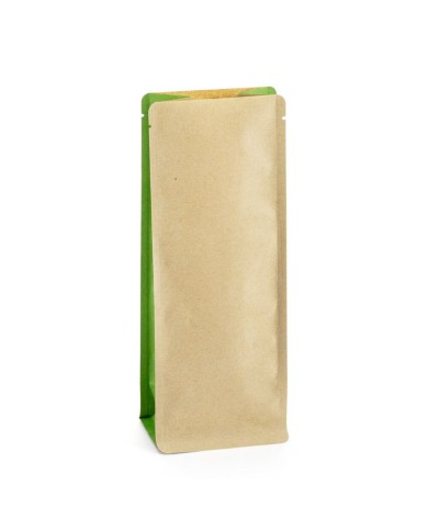 Kraft bag without Al with green side