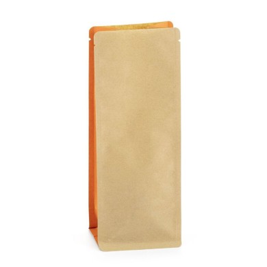 Kraft bag without Al with orange side