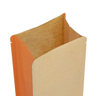 Kraft bag without Al with orange side