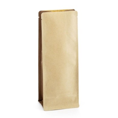 Kraft bag without Al foil with brown side