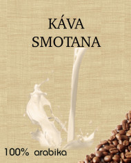 Aromatizovaná káva Smotana