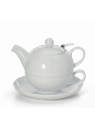 Tea set for one Bianco