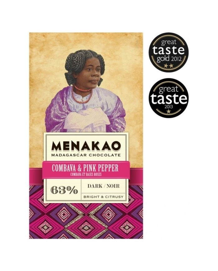 Menakao Dark chocolate combava & rose bays