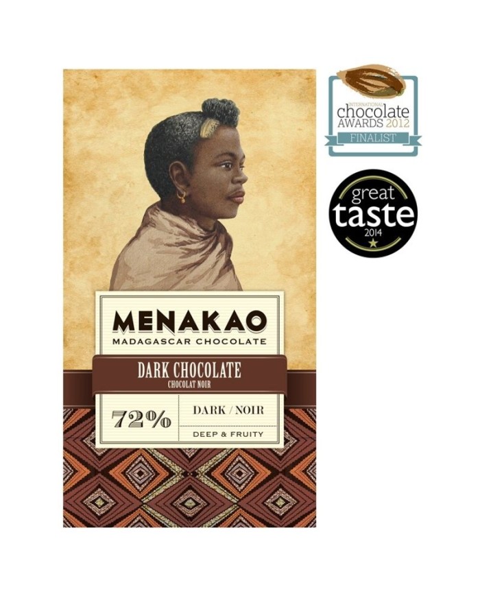 Madagaskar tmavá 72% čokoláda