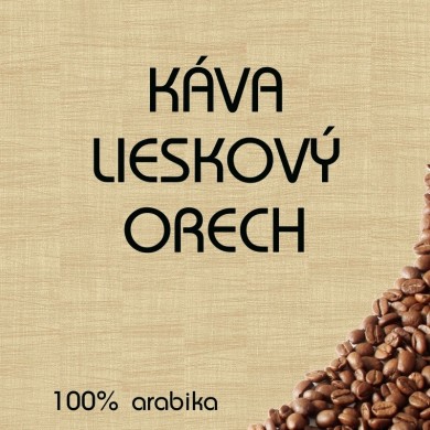 Aromatizovaná káva Lieskový orech