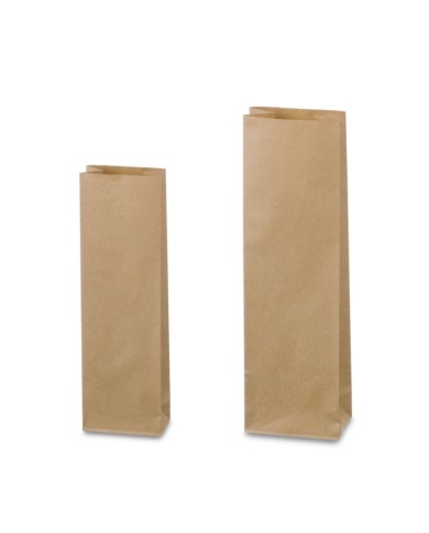 Sealable bag brown with PET film