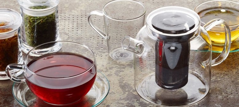 Glass teaware